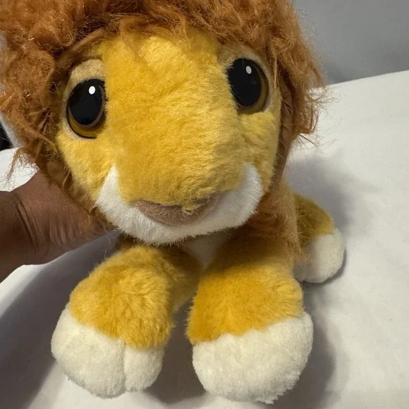 Vintage 1994 Mattel Disney The Lion King Mane Changing‎ Growing Up Simba Plush